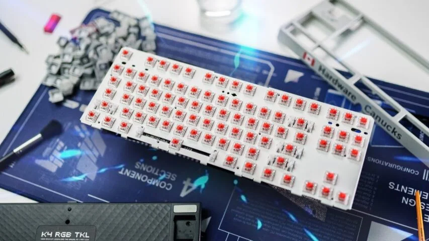 how to clean a mechanical keyboard